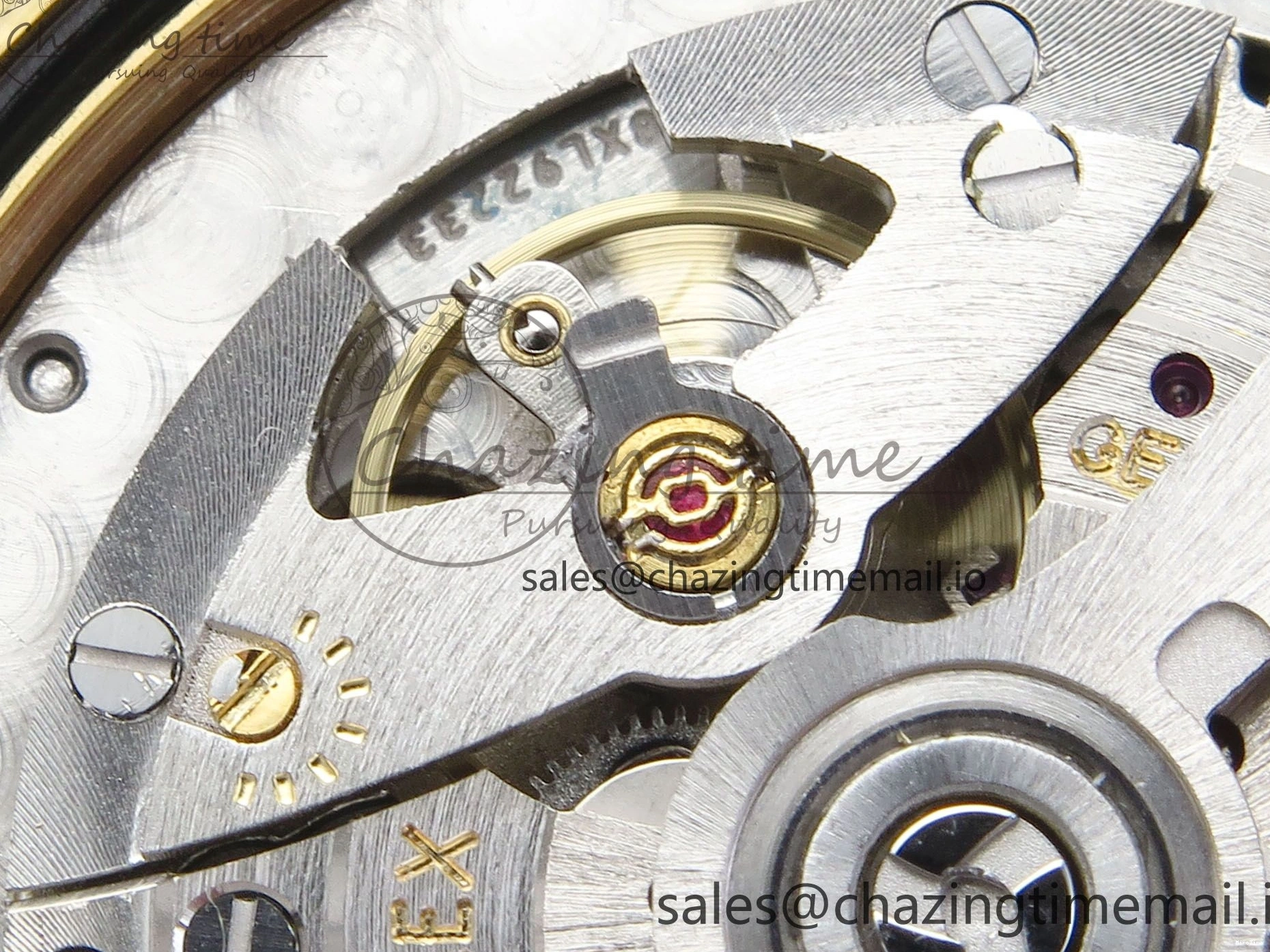 MiroTime 0129 Contemporary Day Date 128238 36mm YG KF 1:1 Best Edition YG Crystal Dial On President Bracelet A2836 (Gain Weight) 646